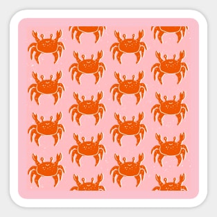 Happy Crabs Sticker